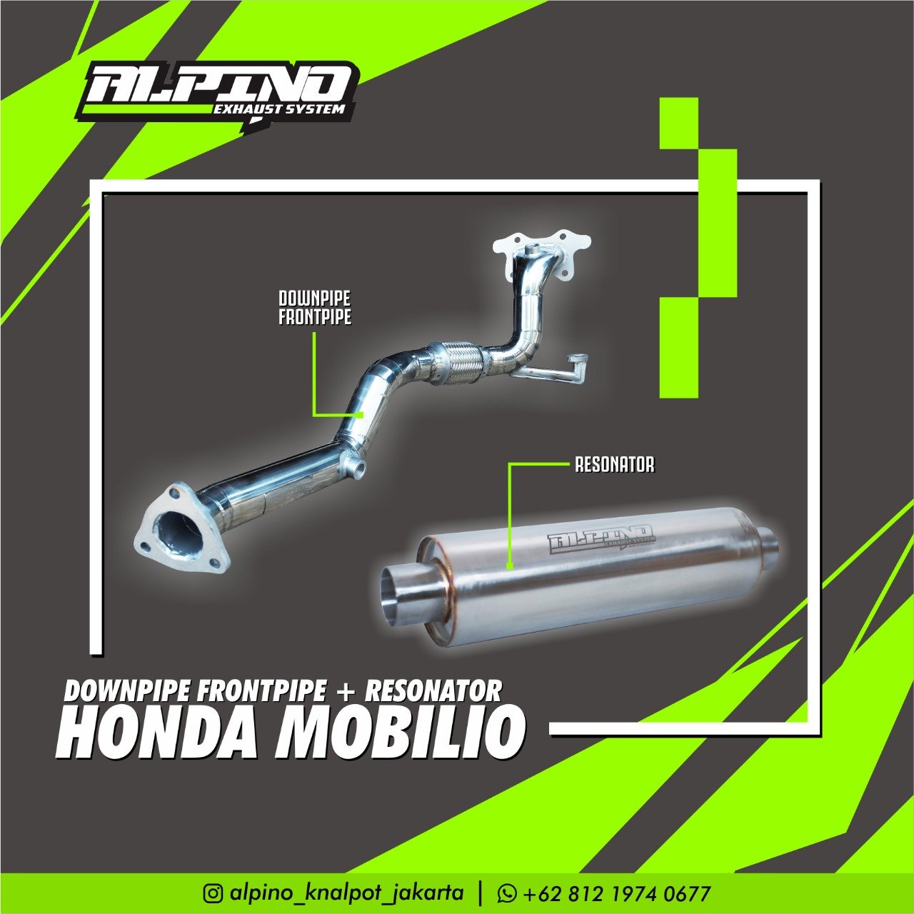 Downpipe Honda Mobilio